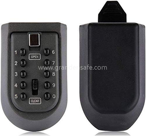Wall Mount Key Box with Black Rubber Cover (KS-001-Z)