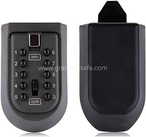 Wall Mount Key Box with Black Rubber Cover (KS-001-A)